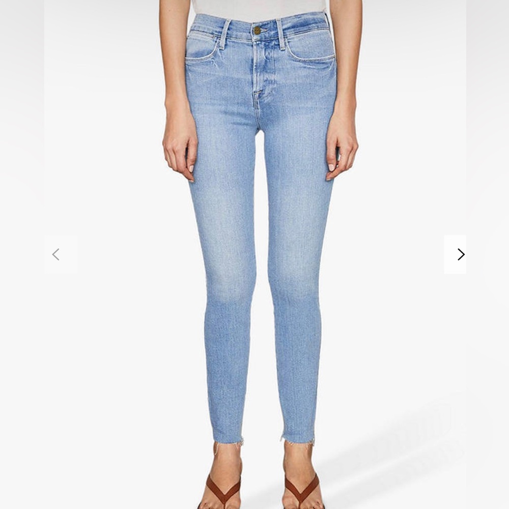 NWOT FRAME Le High Skinny Jeans size 24